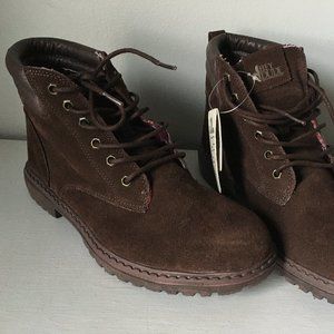 Hey Dude suede Abetone lace-up boot, size 9.5